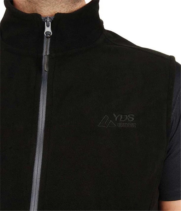 YDS POLAR YELEK -SİYAH
