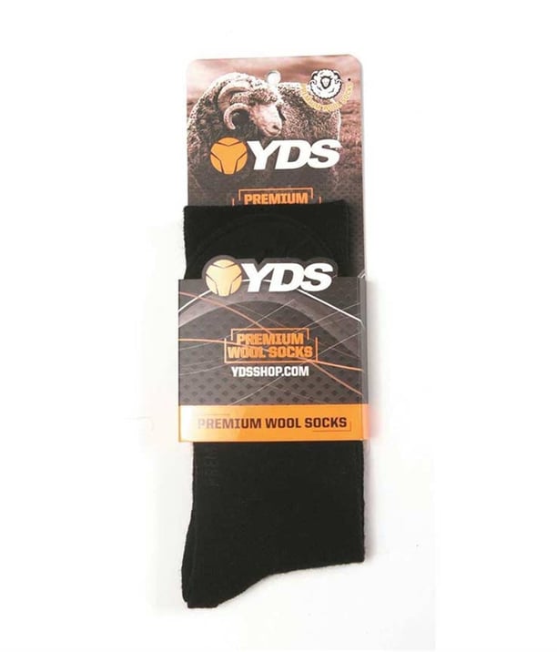 YDS PREMIUM YÜN ÇORAP -SİYAH