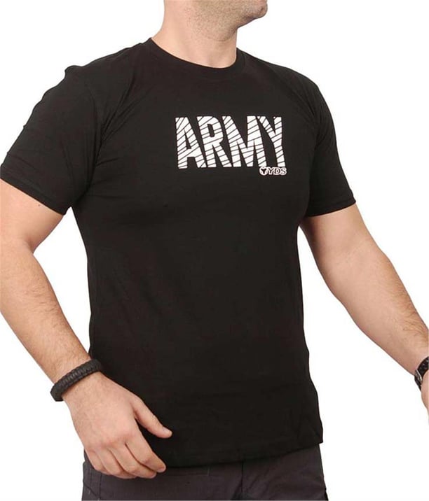 YDS PRINTED T-SHIRT -ARMY