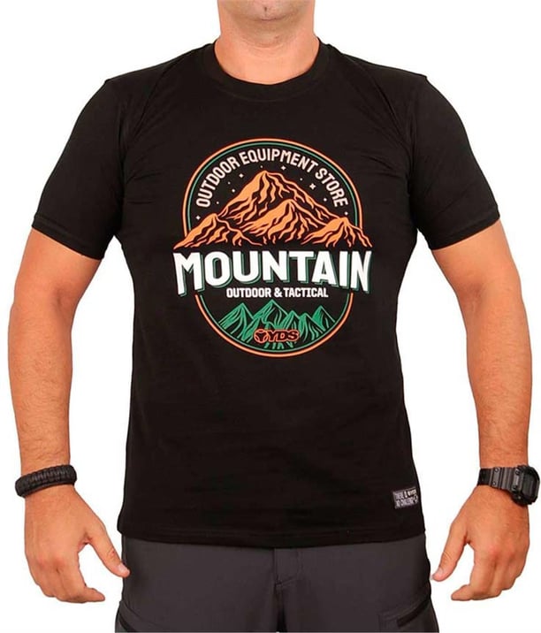 YDS PRINTED T-SHIRT -MOUNTAIN