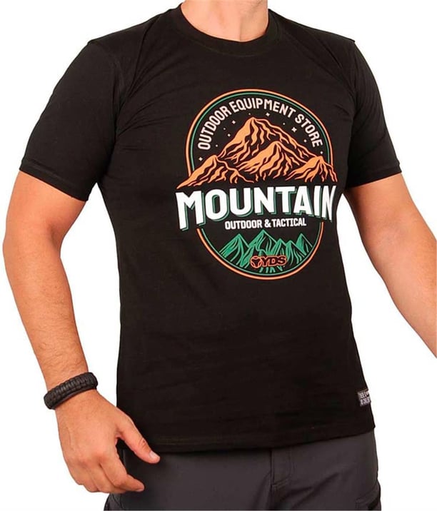 YDS PRINTED T-SHIRT -MOUNTAIN