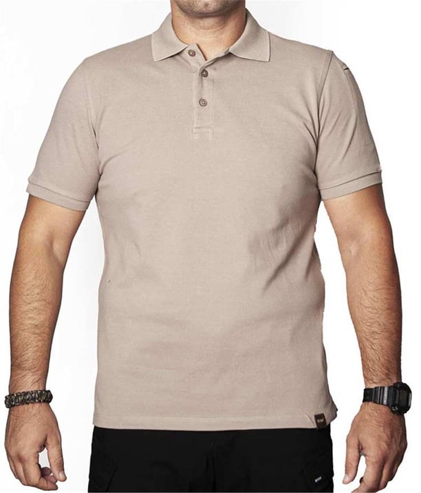 YDS PROFESSIONAL POLO T-SHIRT -BEJ