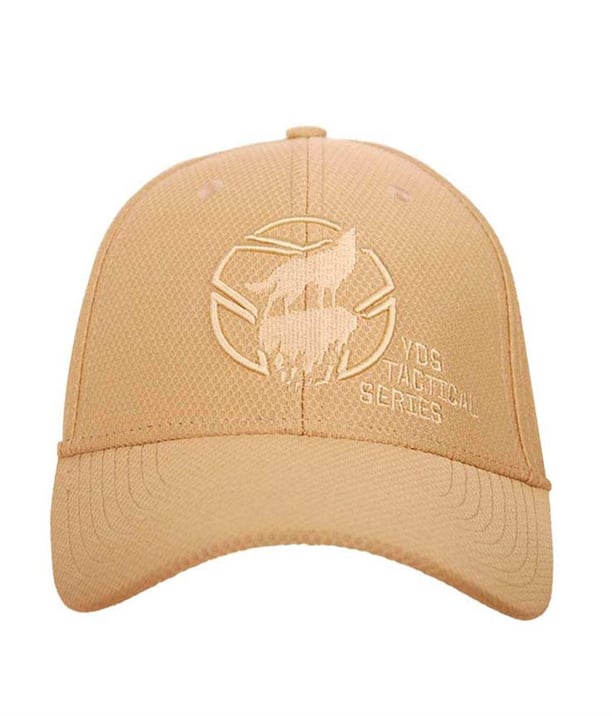 YDS TACTICAL CAP NATURE SERİSİ ŞAPKA -COYOTE KURT LOGOLU