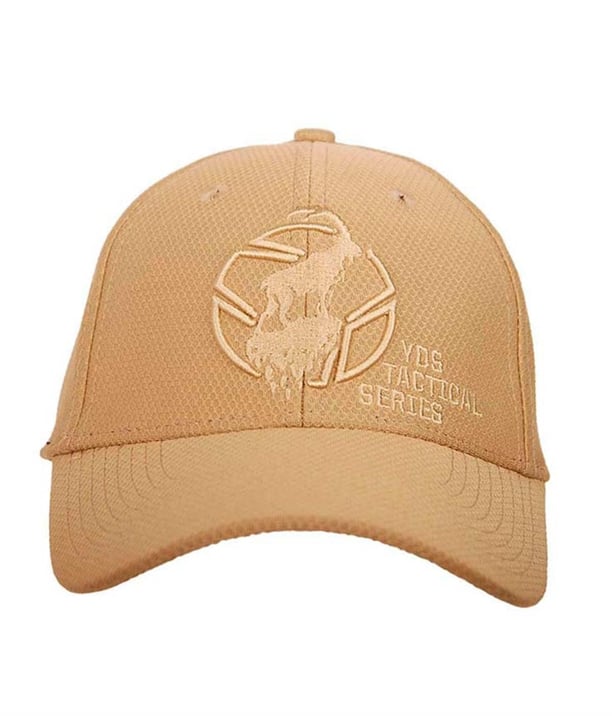 YDS TACTICAL CAP NATURE SERİSİ ŞAPKA -COYOTE KEÇİ LOGOLU
