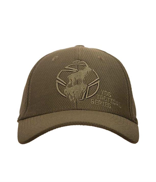 YDS TACTICAL CAP NATURE SERİSİ ŞAPKA -HAKİ KEÇİ LOGOLU