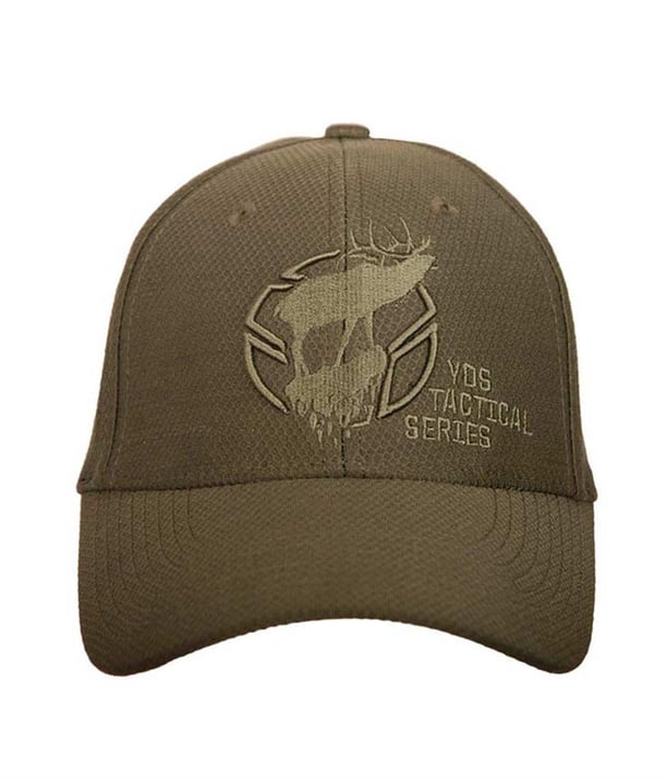YDS TACTICAL CAP NATURE SERİSİ ŞAPKA -HAKİ GEYİK LOGOLU