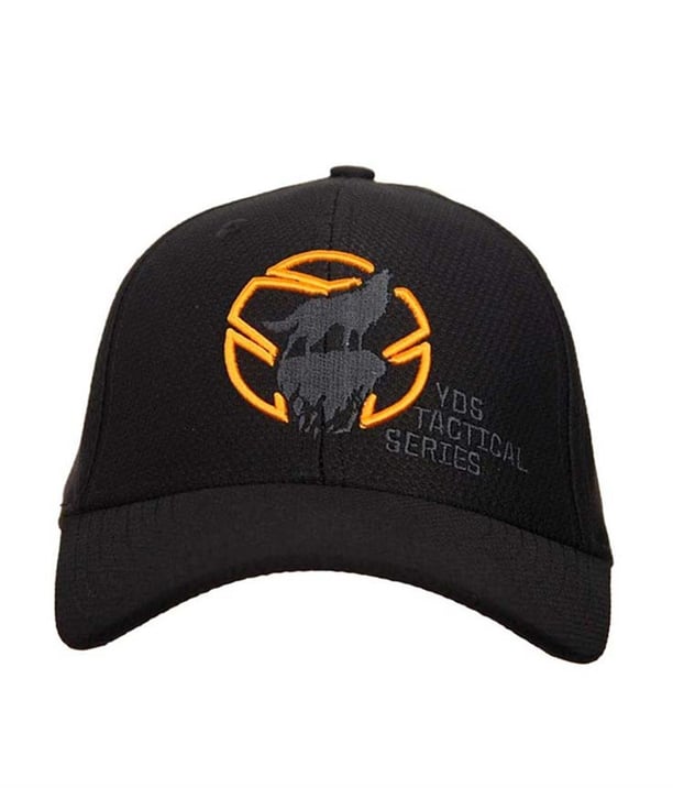 YDS TACTICAL CAP NATURE SERİSİ ŞAPKA -SİYAH KURT LOGOLU