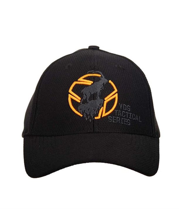 YDS TACTICAL CAP NATURE SERİSİ ŞAPKA -SİYAH KEÇİ LOGOLU