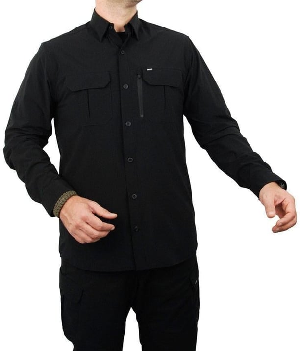 YDS TACTICAL FLEX GÖMLEK -SİYAH