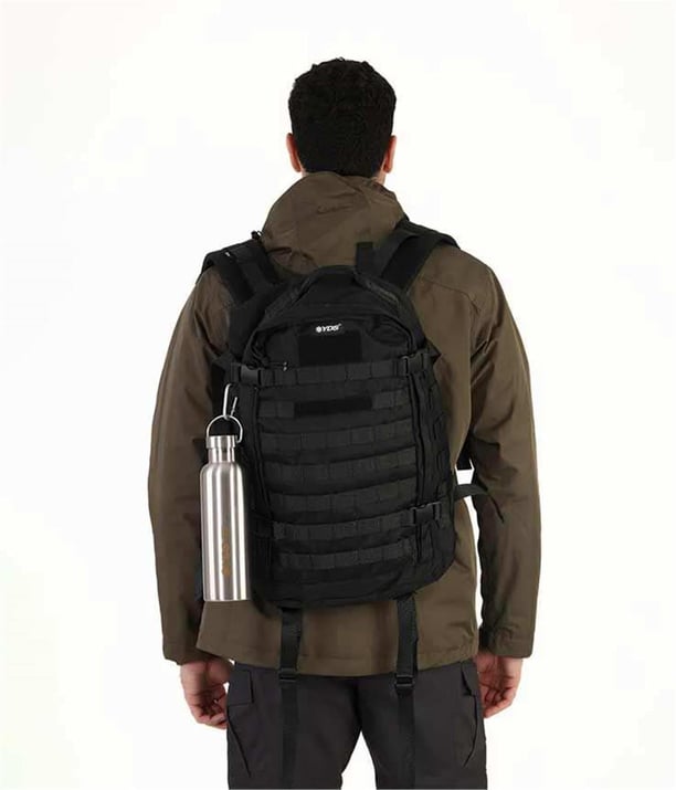 YDS TACTICAL OUTDOOR SIRT ÇANTASI (40L) -SİYAH