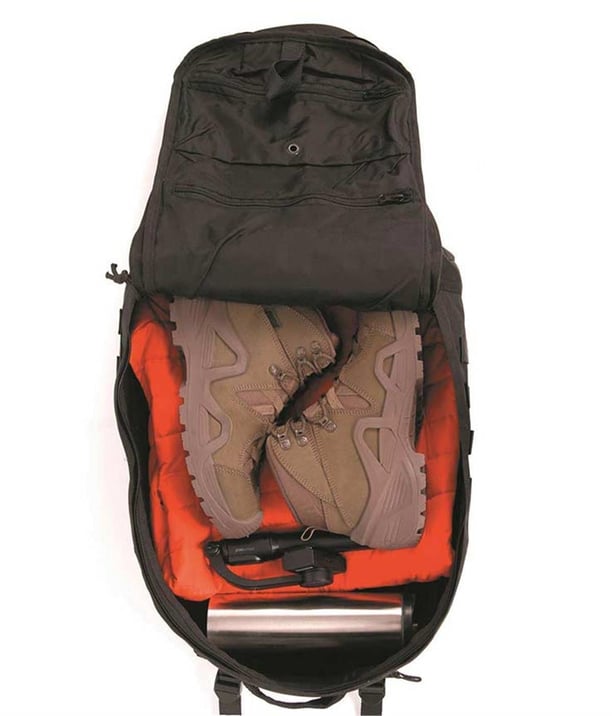 YDS TACTICAL OUTDOOR SIRT ÇANTASI (40L) -SİYAH