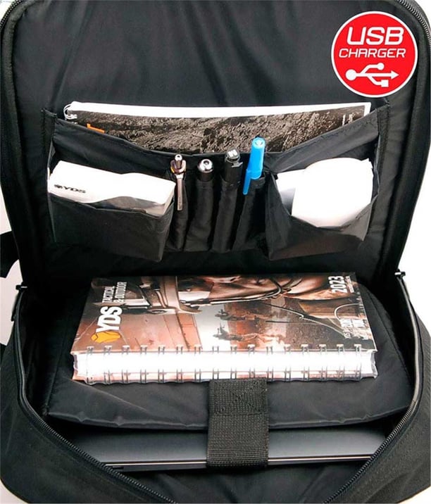 YDS TRAVEL ÇANTA USB -SİYAH
