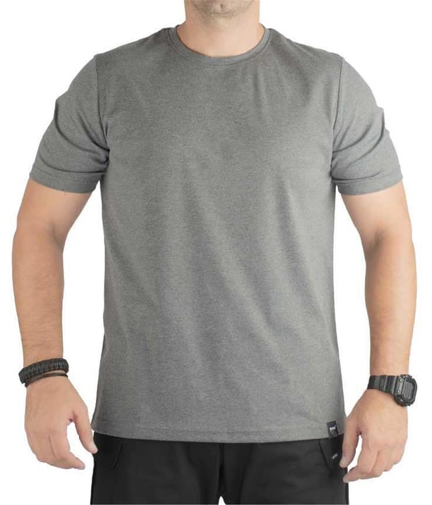 YDS TRAVEL T-SHIRT KISA KOL -ANTRASİT