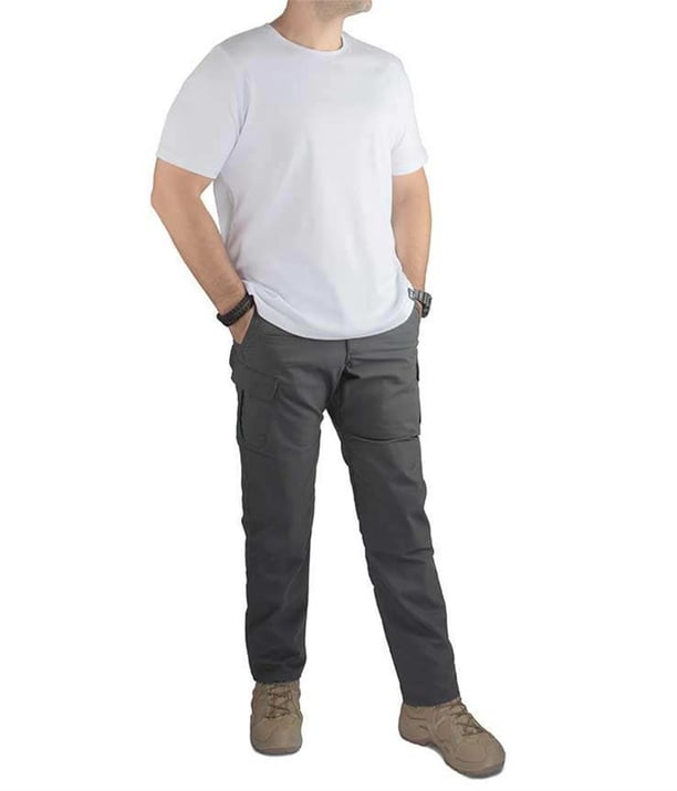 YDS TRAVEL T-SHIRT KISA KOL -BEYAZ