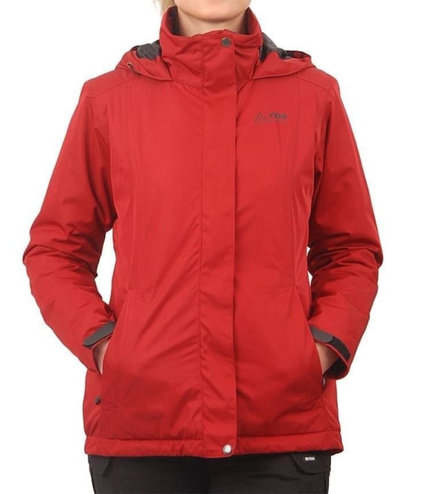 YDS XPRO LOGAN OUTDOOR MONT KADIN -KIRMIZI
