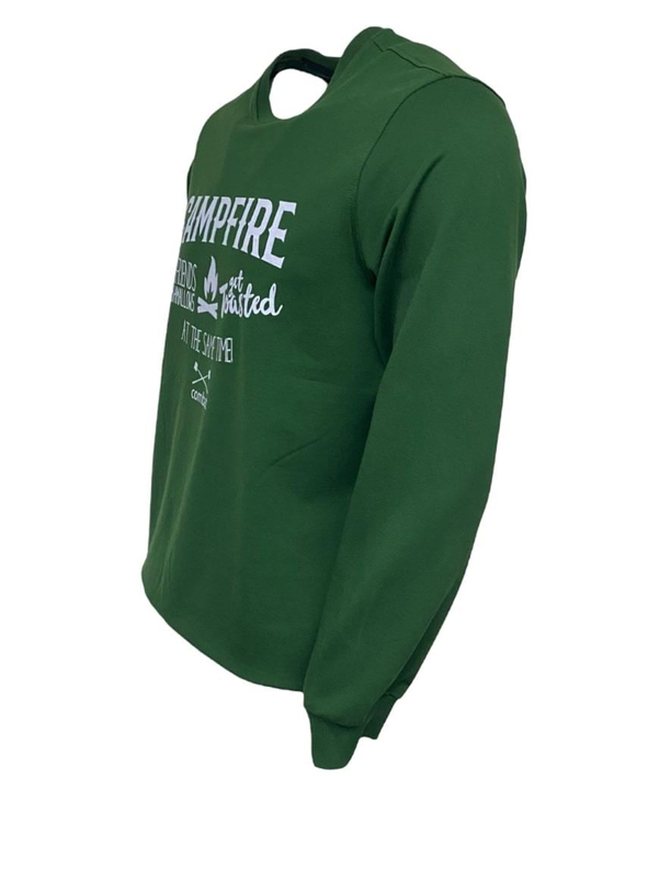 SWEATSHIRT BASIC - 902 - B09 - YEŞİL