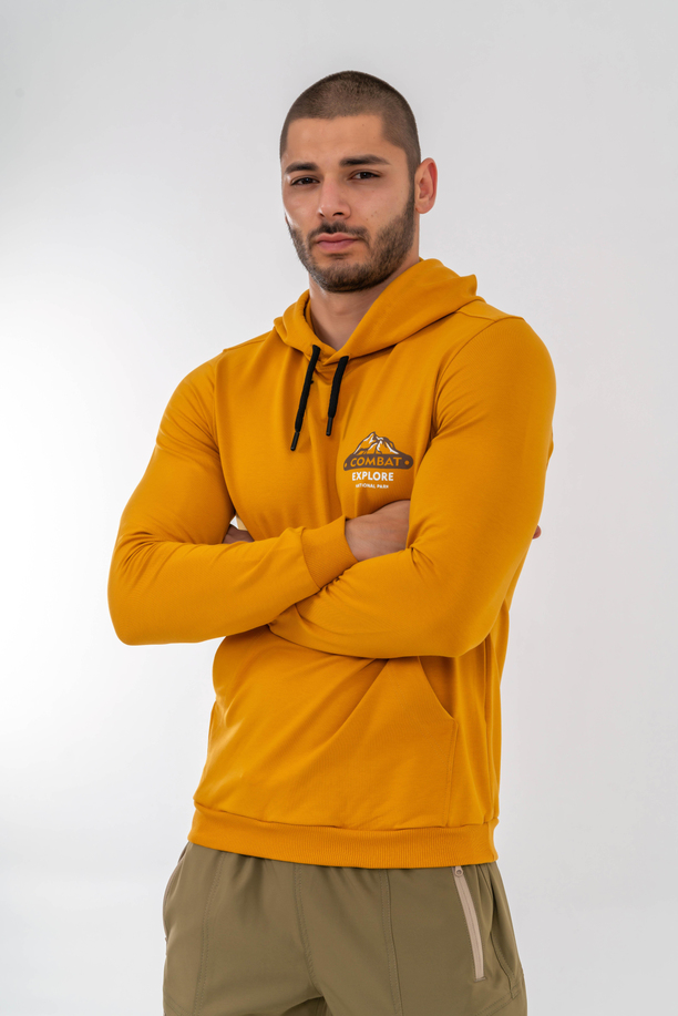SWEATSHIRT KAPŞONLU - 904 - B13 - HARDAL