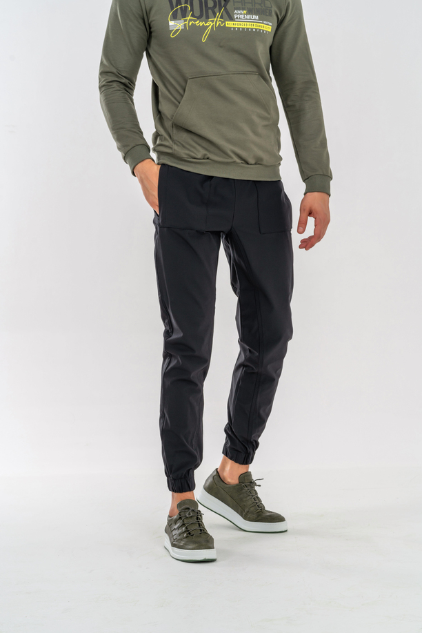 Tactical jogger kargo torba cepli paraşüt pantolon Safari - 513