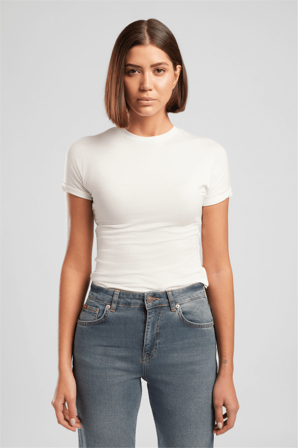 ABEL KADIN O YAKA T-SHIRT