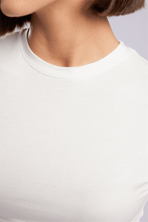 ABEL KADIN O YAKA T-SHIRT
