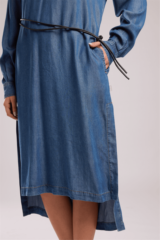 Amara Kadın Jean Elbise Denim