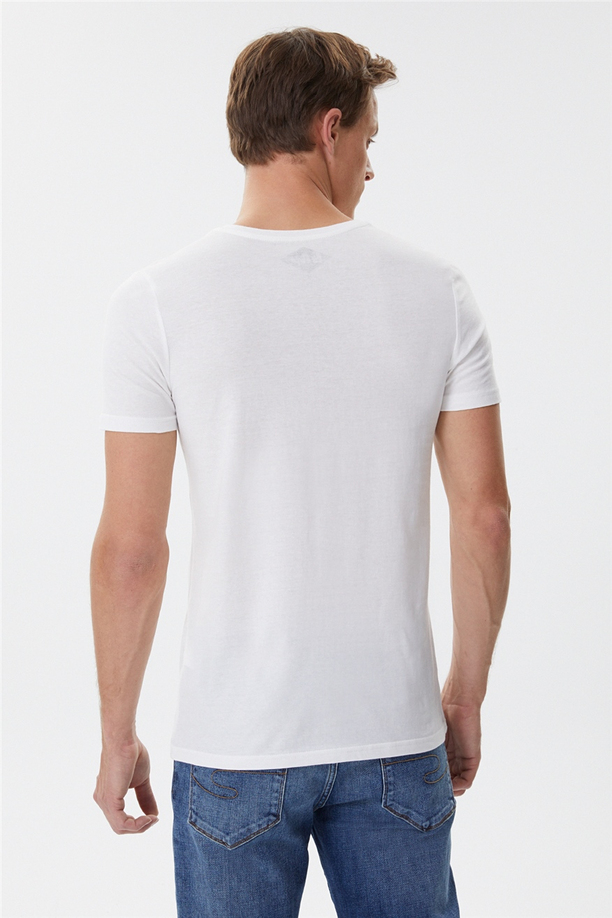 ANCHES ERKEK O YAKA T-SHIRT