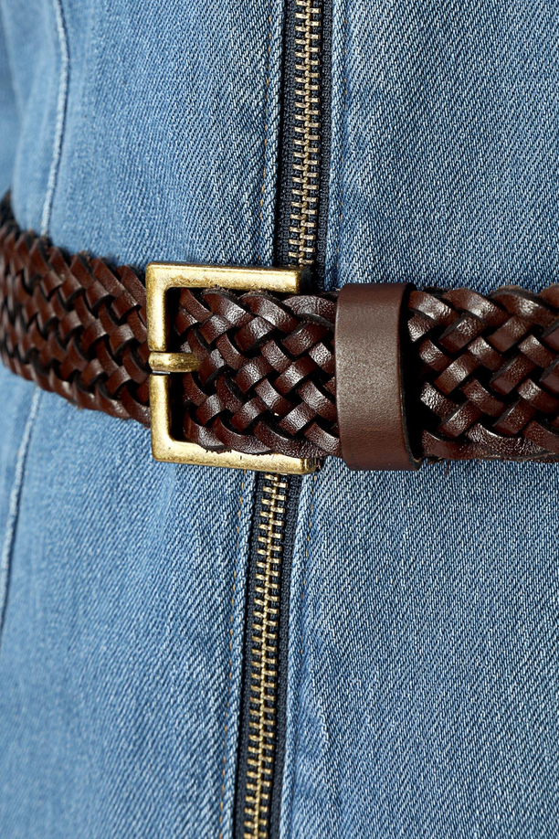 BELLA KADIN JEAN ELBİSE