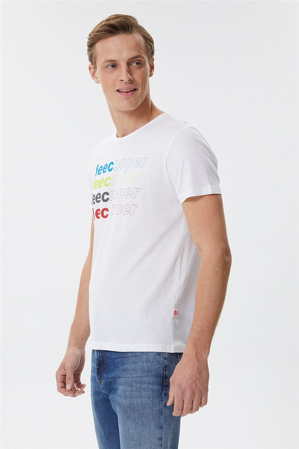 Bert Erkek O Yaka T-Shirt Beyaz