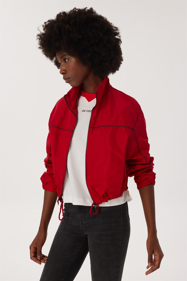 Bıanca Kadın Yağmurluk Mercan