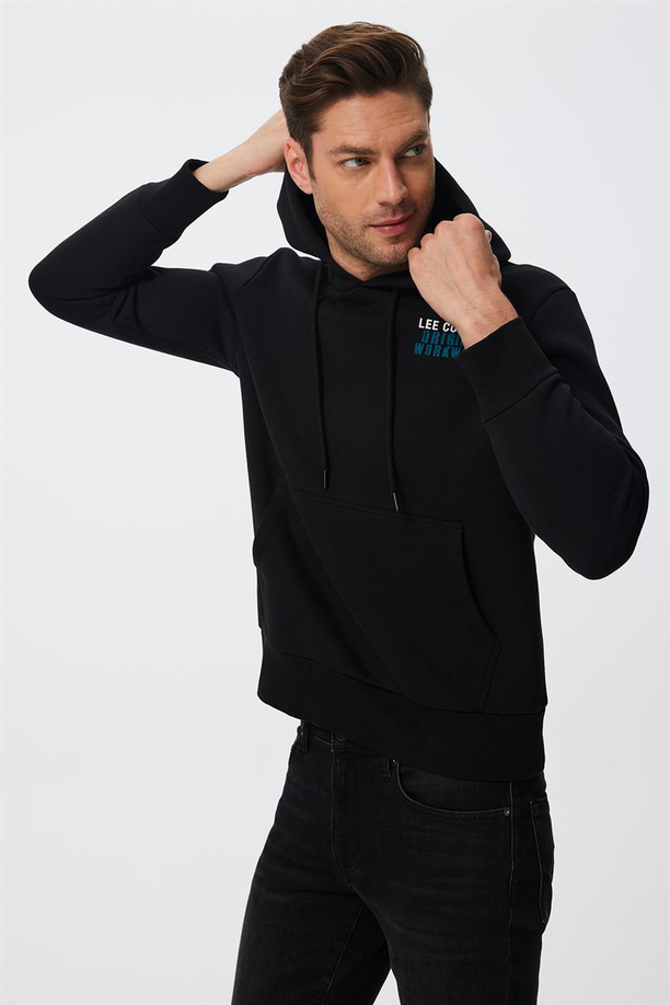 Brano Erkek Sweatshırt Siyah 