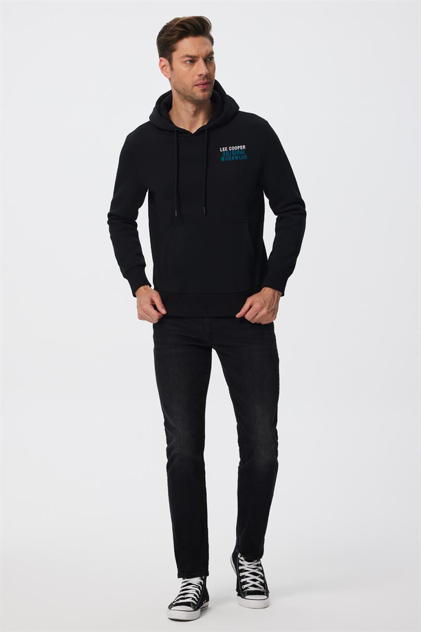 Brano Erkek Sweatshırt Siyah 