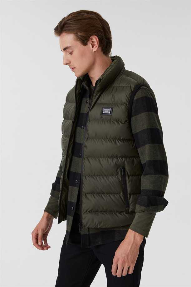 Bristol Erkek Yelek Haki