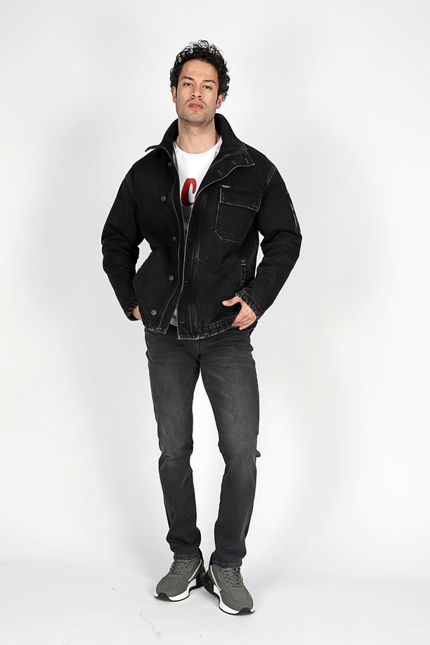 BRITISH 1 ERKEK JEAN CEKET