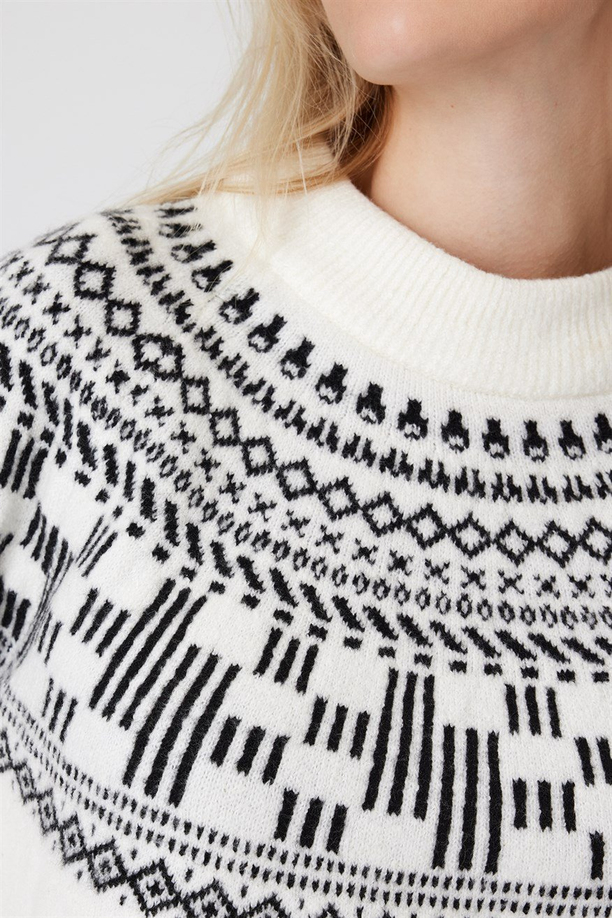 Brıtney Kadın Jakarlı Kazak