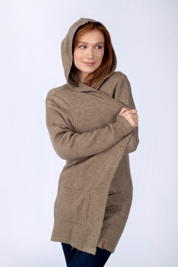 Carley Triko Kadın Hırka Bej