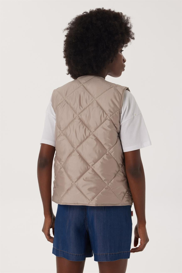 Carmens Kadın Yelek Ekru