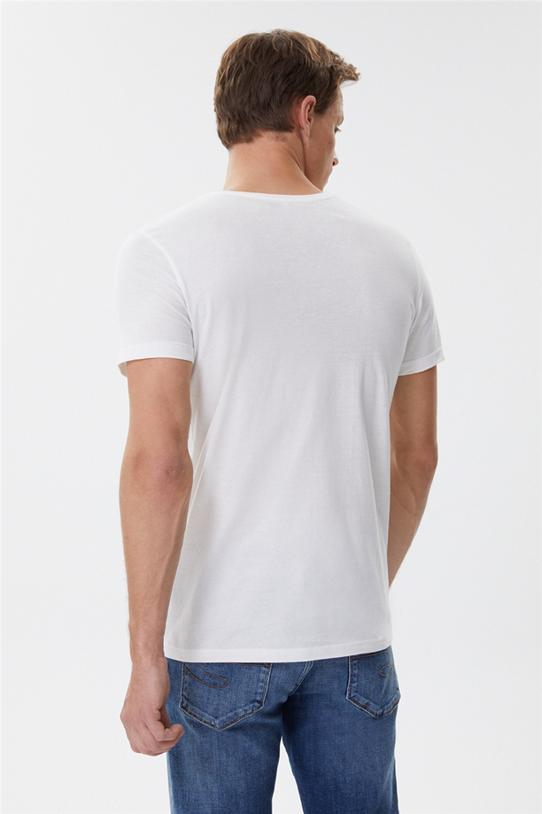 CEDRIC ERKEK O YAKA T-SHIRT