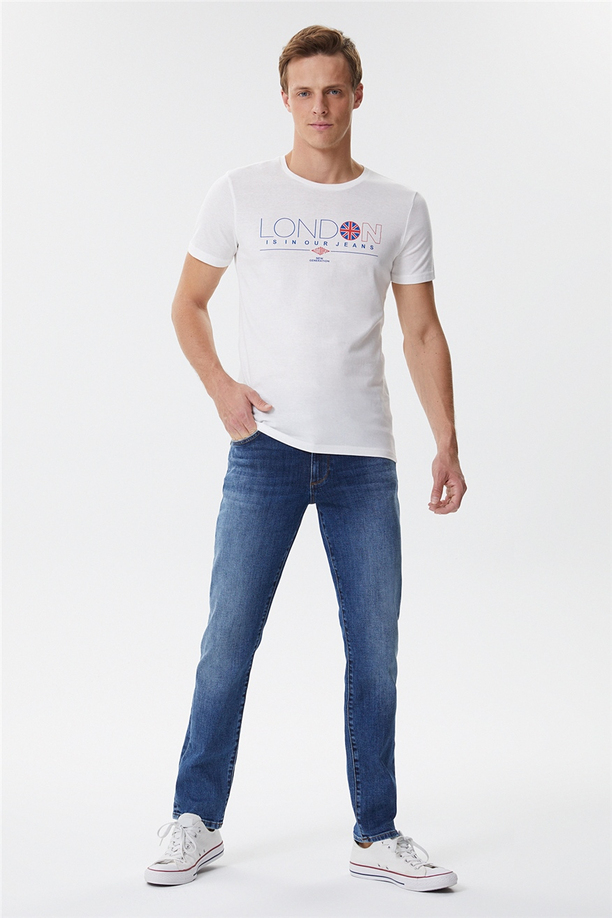 CEDRIC ERKEK O YAKA T-SHIRT