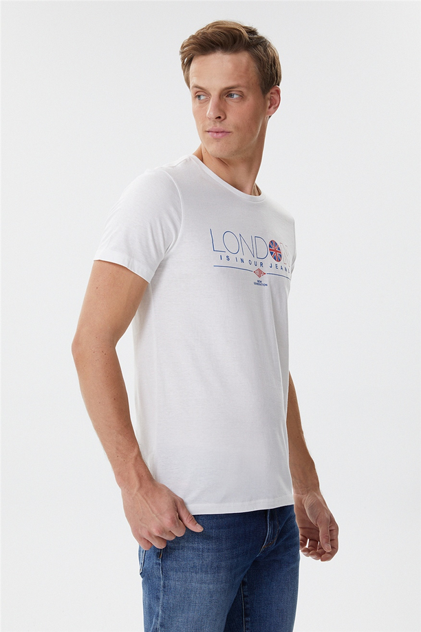 CEDRIC ERKEK O YAKA T-SHIRT