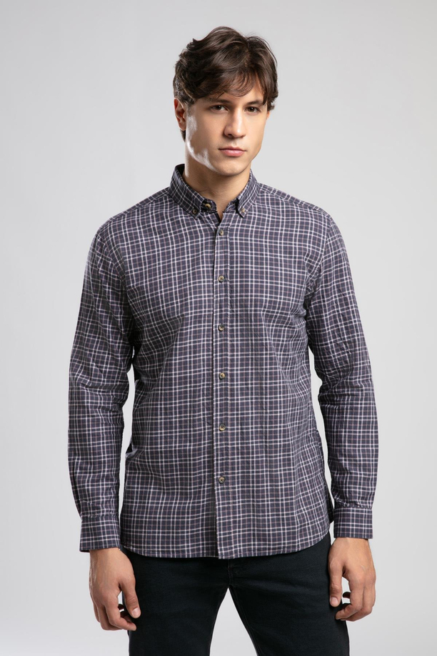 CHAD ERKEK DOKUMA U.KOL GÖMLEK