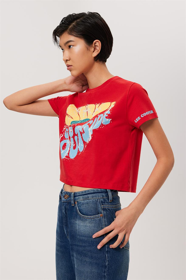 CODE KADIN O YAKA T-SHIRT
