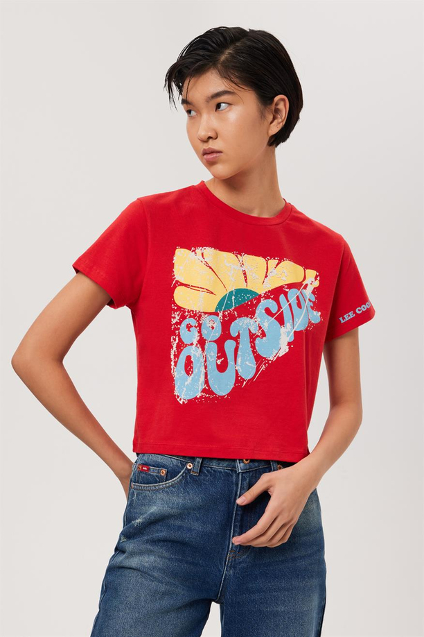 CODE KADIN O YAKA T-SHIRT