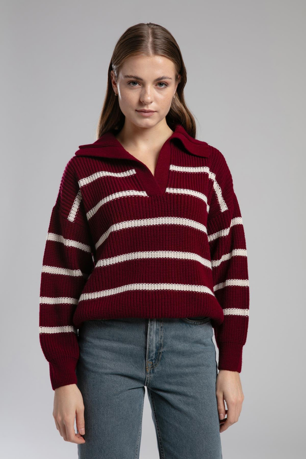 COP KADIN POLO YAKA KAZAK