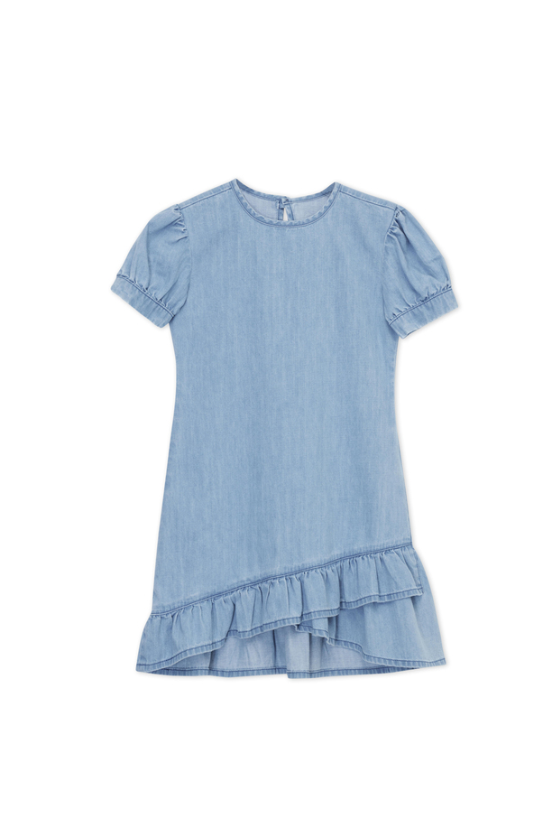 Cordella 1 Kız Çocuk Jean Elbise Lıght Blue