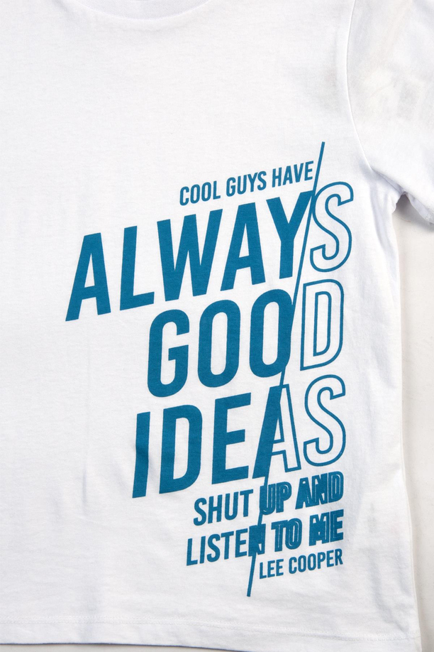 Daıro Erkek O Yaka T-Shırt Beyaz