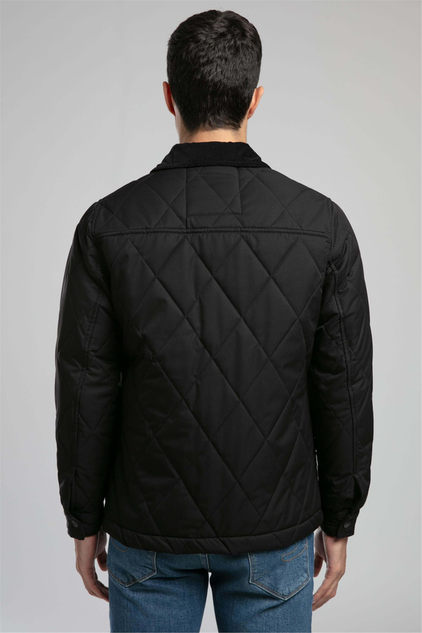 Declan Erkek Mont Siyah