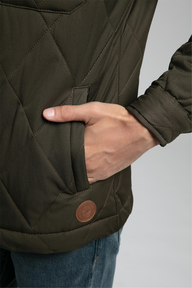 Declan Erkek Mont Yeşil