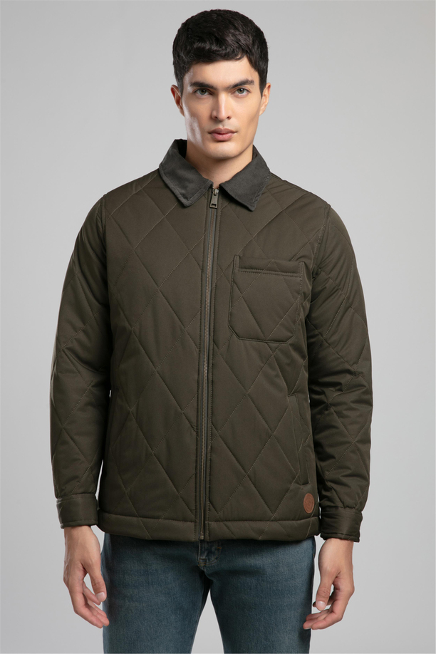 Declan Erkek Mont Yeşil