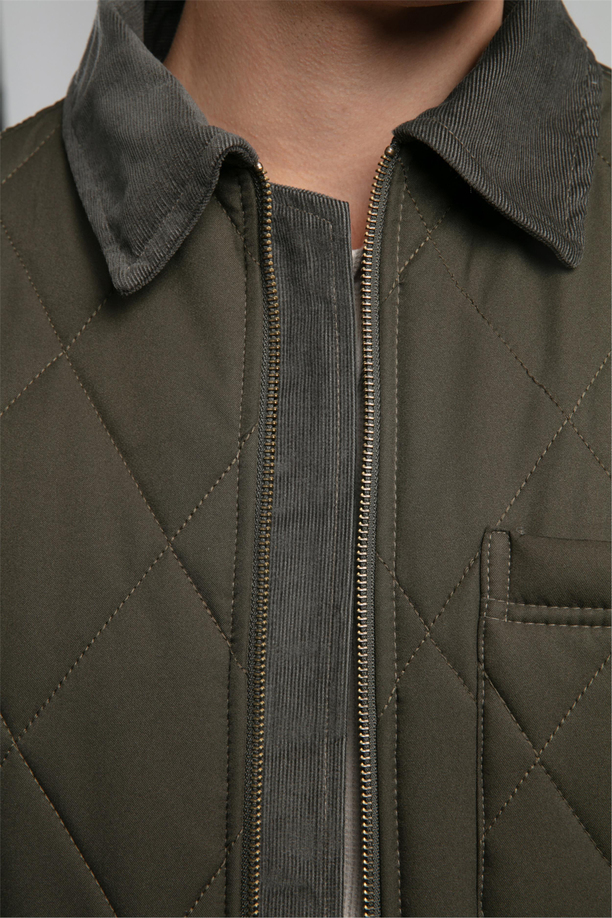 Declan Erkek Mont Yeşil