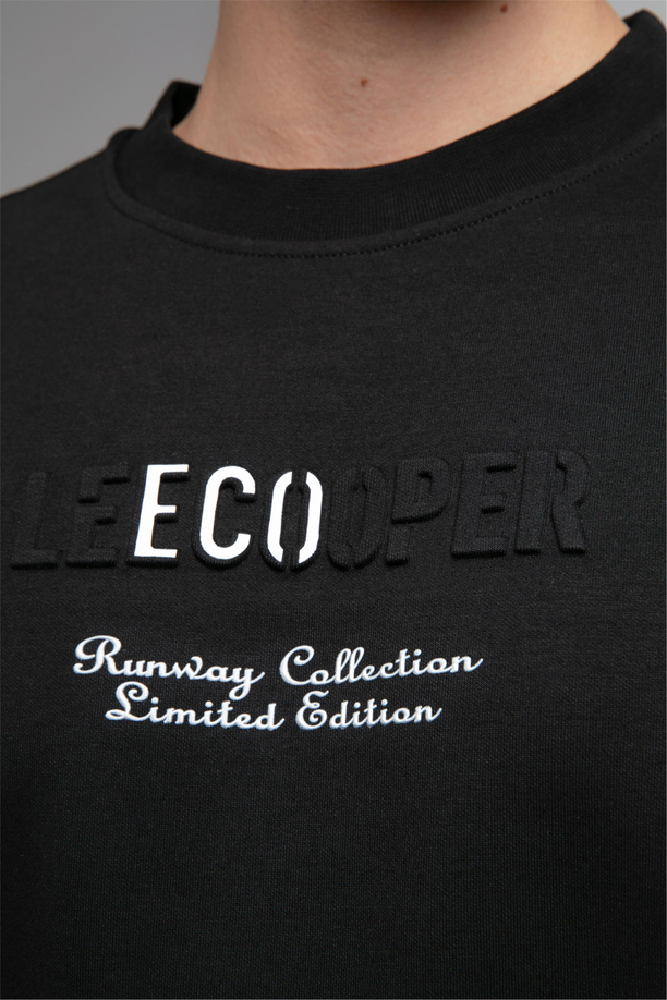 Desavvı Erkek O Yaka Sweatshirt Siyah